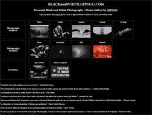 Tablet Screenshot of blackandwhite.gipoco.com